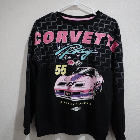 General Motors Tops - Feminine Cozycore Corvette Racing #55 Vintage Sweatshirt - Women's Size …